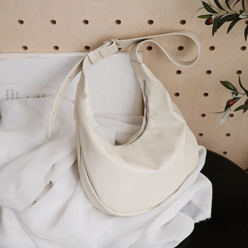 

Оригинальная женская сумка с семенами кислорода, новинка лета 2021, корейская модная полукруглая большая вместительная сумка-тоут