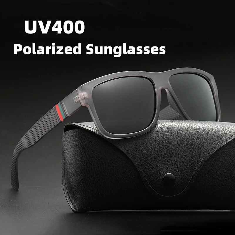 

Retro Square Frame Polarized Sunglasses Women's Men's Outdoor Sports UV-Protective Cycling UV400 Sun Glasses Classic Goggles
