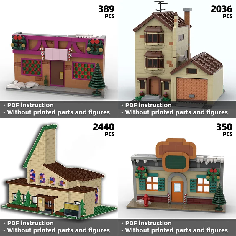 

Creative building blocks, relive classic neighborhood anecdotes in the style of American humorous family TV series