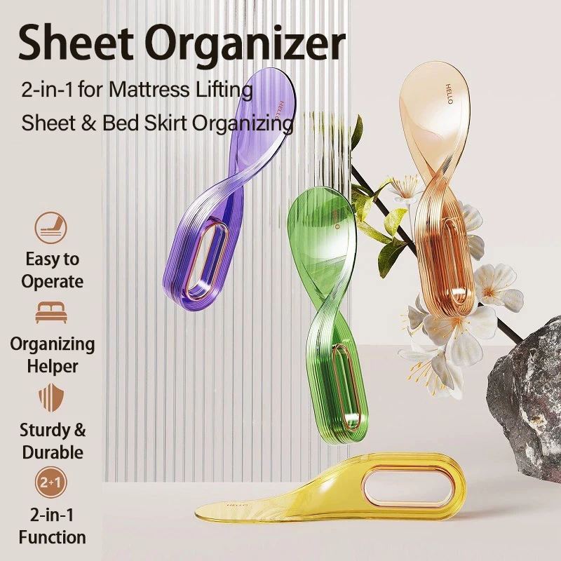 Portable Sheets Changing Tool Plastic Mattress Lifter Home Bed Sheet Tucker Tool Change The Durable Bed Moving Help Tool YFJ011