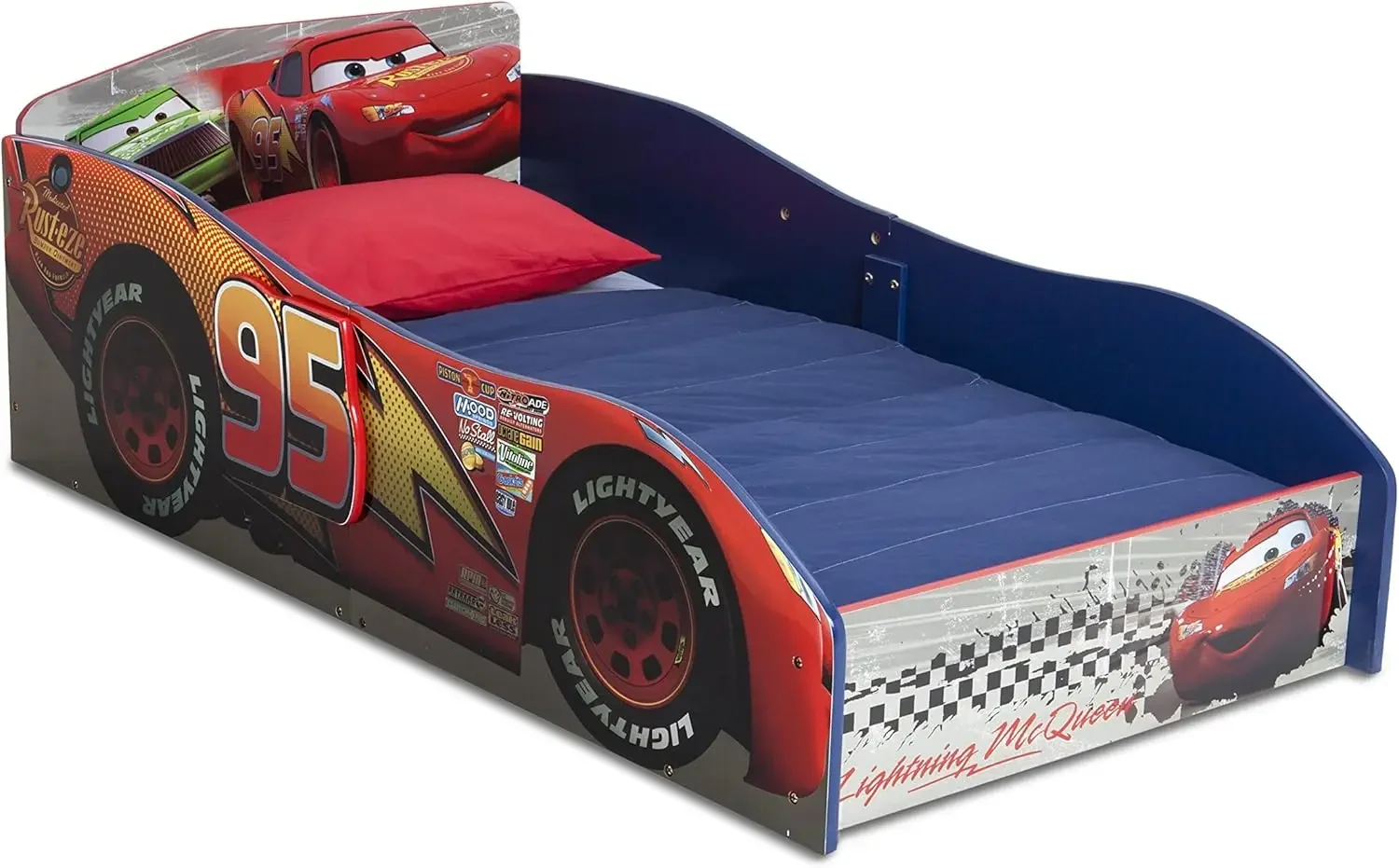 Children Disney/Pixar Cars Wood Toddler Bed