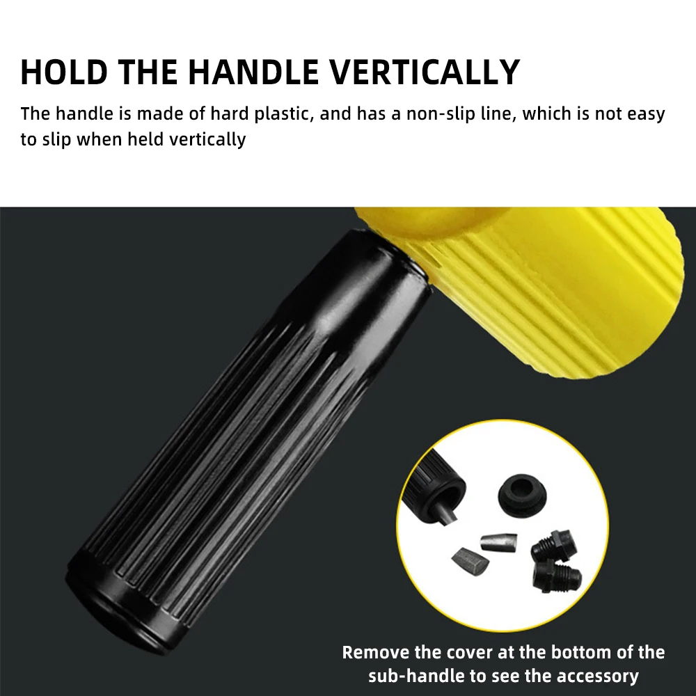 Electric Rivet Gun DIY 2.2mm~3.2mm Rivet Nut Gun Drill Bit Riveting Adapter Cordless Riveter Insert Nail Tool Accessories