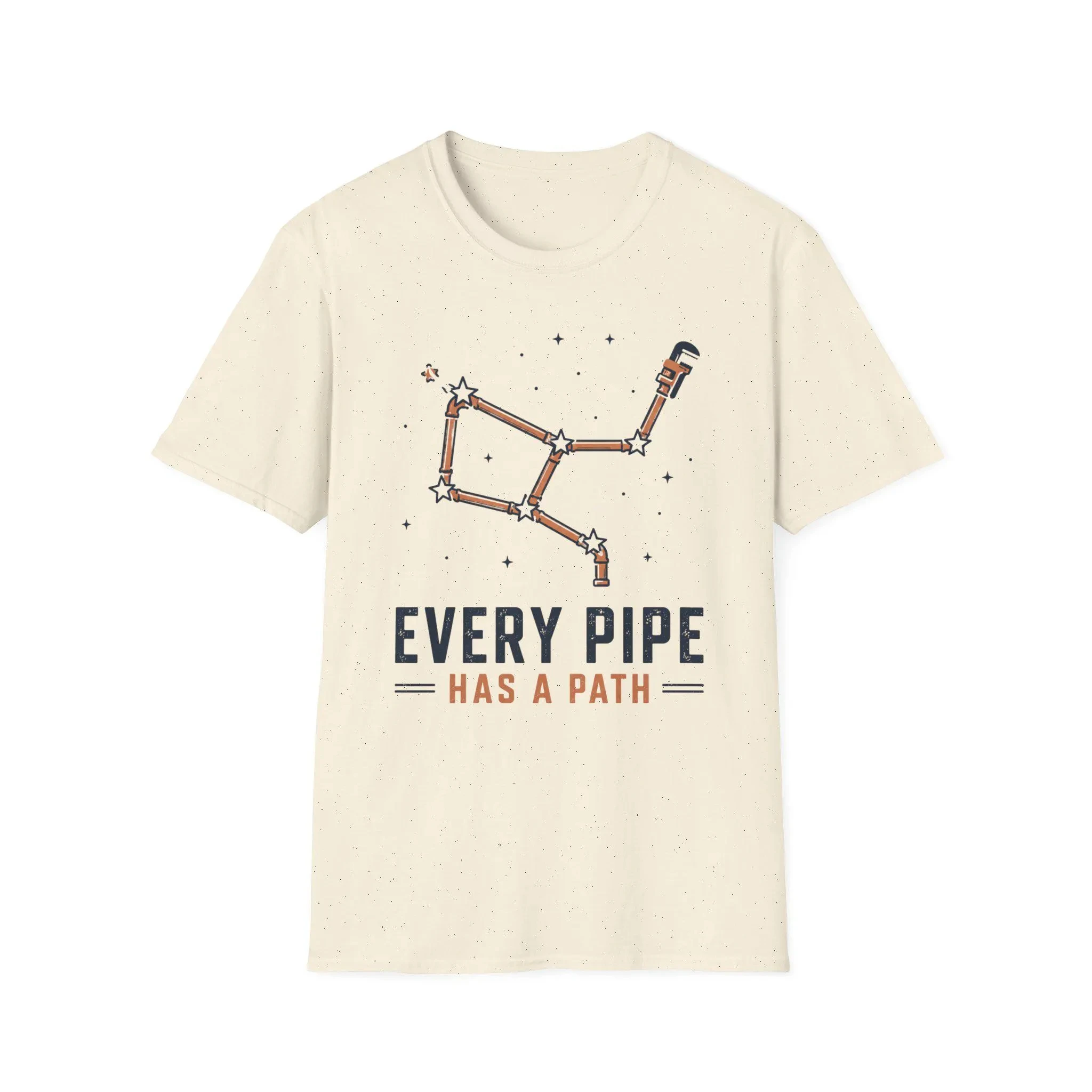 Funny Plumber Shirt, Every Pipe Has A Path Tee, Plumbing Gift for Men, Plumber T-Shirt, Pipe Constellation Shirt