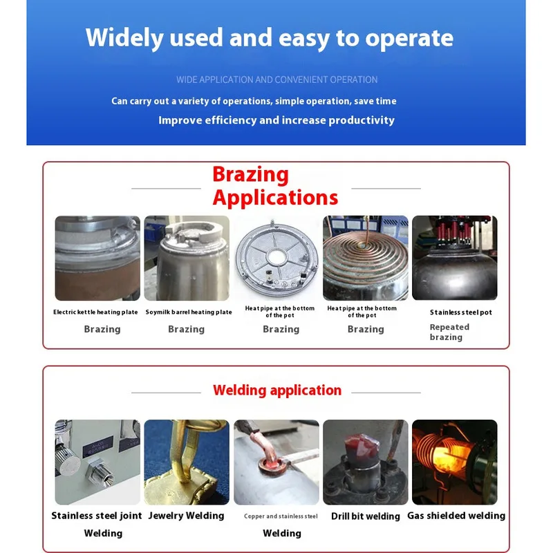 High Frequency Induction Heating Equipment Multifunctional Heat Treatment Hardware Brazing Forging Quenching High-frequency