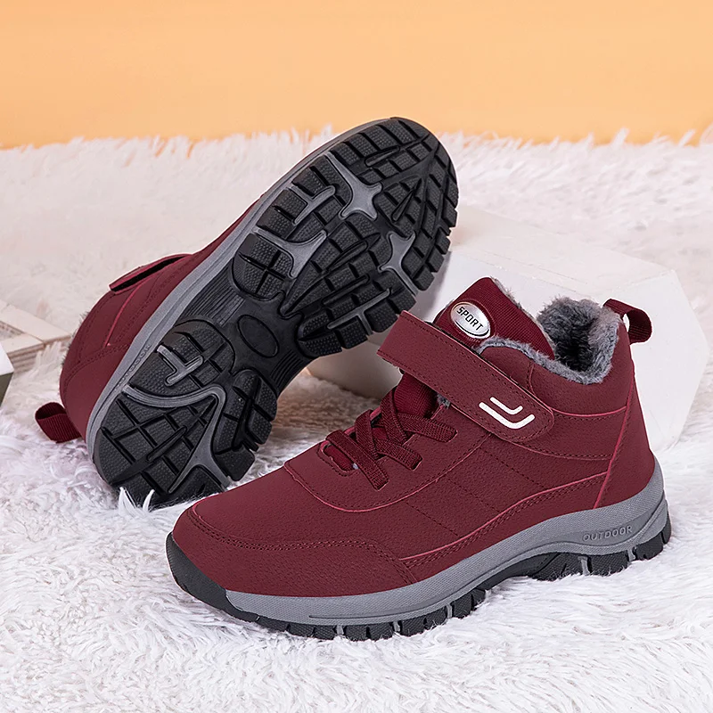 Männer Wanderschuhe Outdoor Bergsteigen Sneaker Mann Trekking Männer Top Qualität Casual Schnee Stiefel Wasserdichte Warme Winter Schuhe