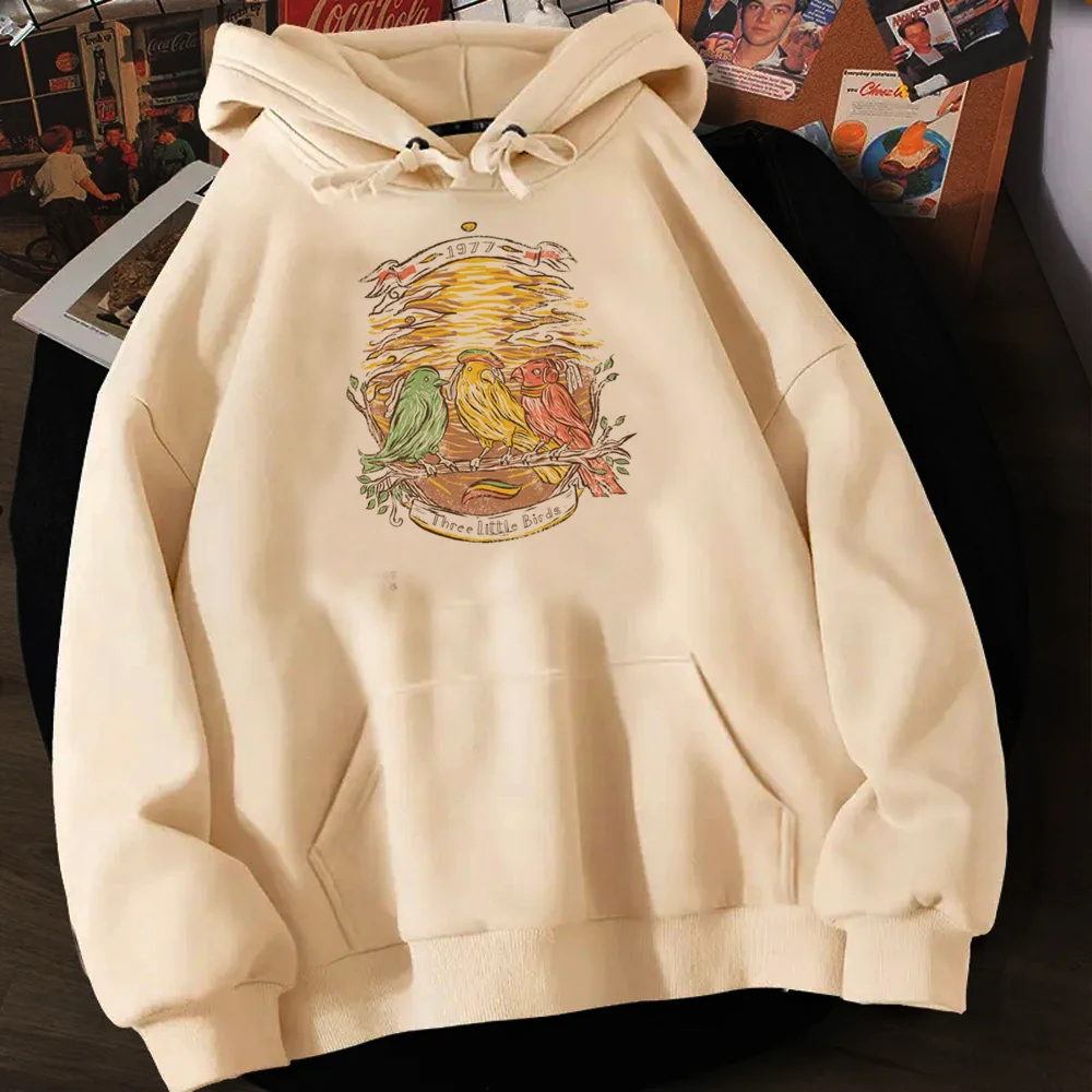 

Reggae hoodies women anime 90s Winter sweater Hood female Korean style tracksuit