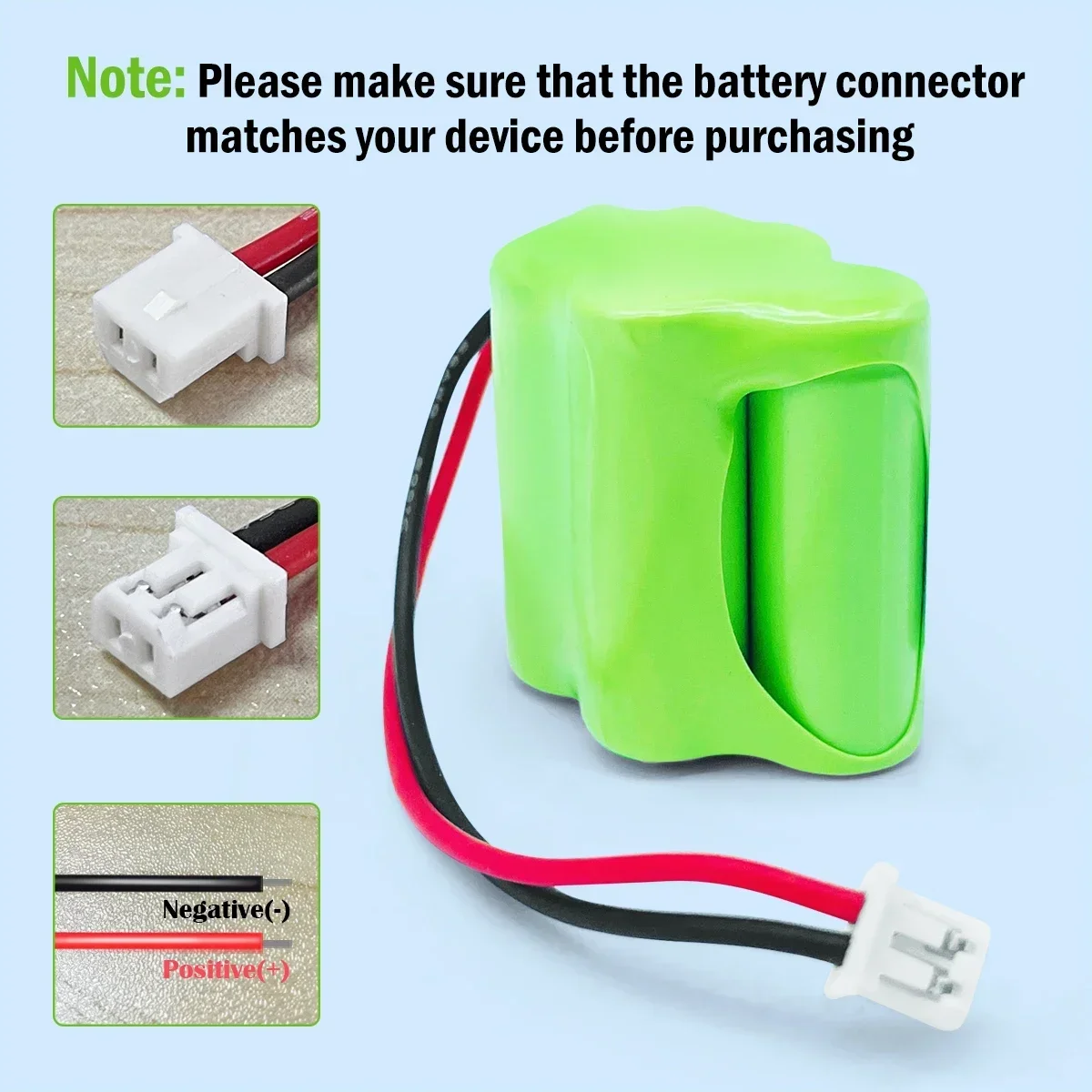 FMA Ni-MH Rechargeable Battery 4.8V 350mAh 2/3AAA4S for LED Light Model Plane Toy