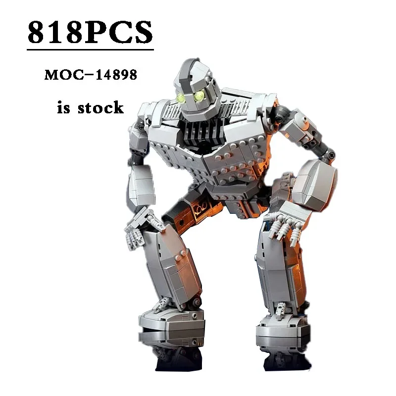 

Movie Series MOC-14898 Iron Giant - Robot Autobot Toy Building Block Model 818PCS Character Model Birthday Gift Christmas Gift