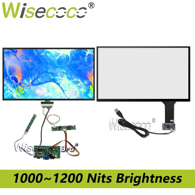 

15.6 Inch 1920x1080 LCD Capacitive Touch High Brighness 1200 Nits Wide Temperature Sunlight Readable Outdoor Automotive Display