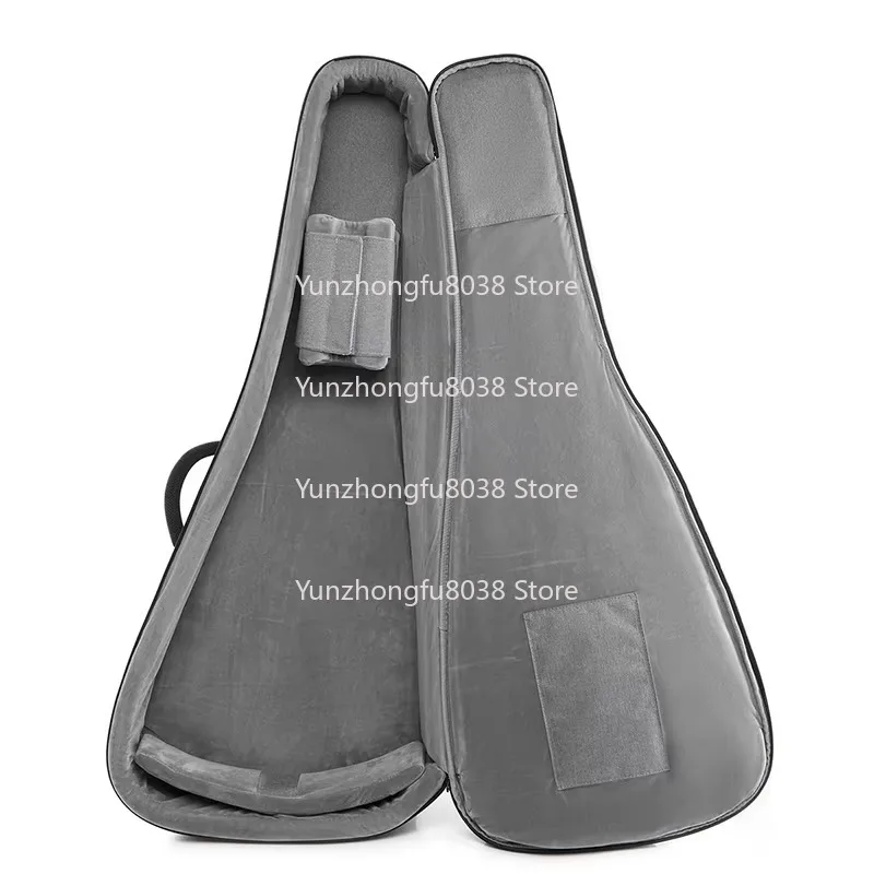 Waterproof Electric Guitar Bag 30mm Thick Thickened Electric Guitar Performance Bag Double Shoulder Strap Lead Guitar Bag