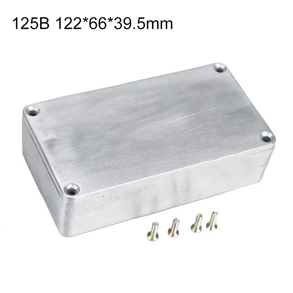 1pc Aluminum Case Stomp Box Effects Pedal Guitar Case 1590LB 1590XX 125B 1590DD For Guitar Effects Aluminum Box Die-cast Shell