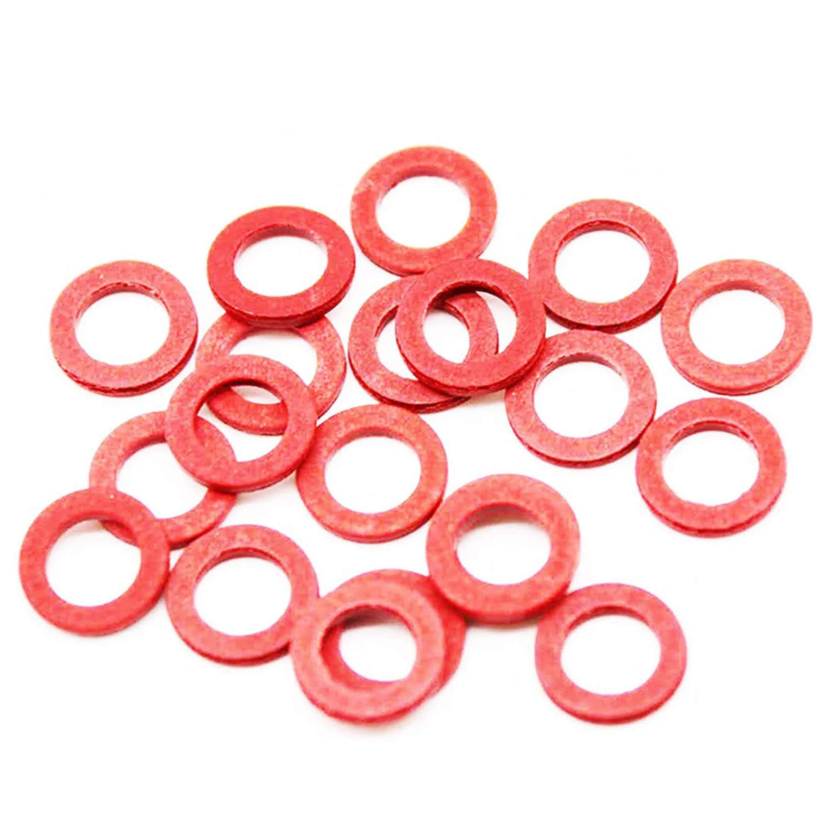 Compact Outboard Lower Unit Oil Drain Gasket (100Pcs) Replaces 90430-08021-00 For Most 4-Stroke Models Crush Washer Seals