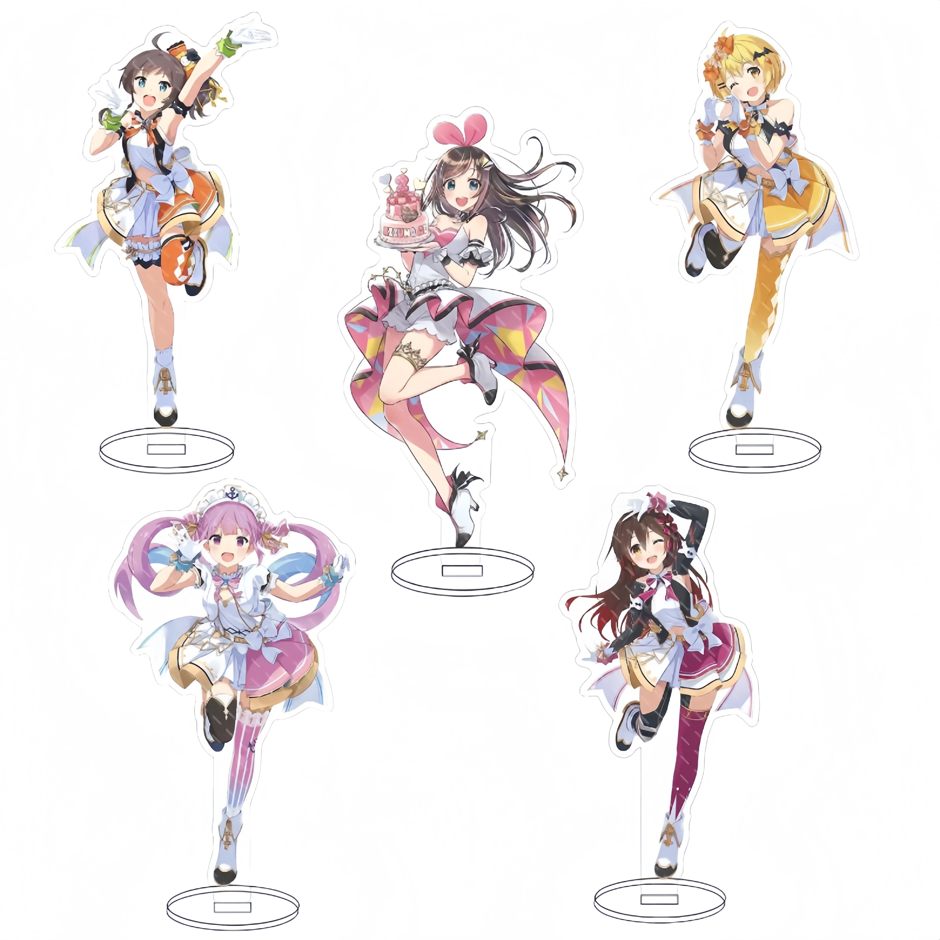 

Hololive Production Acrylic Tokino Sora Desk Figure Display For Accessories Bag Friends Gift Jewelry Stand Model Plate Cute