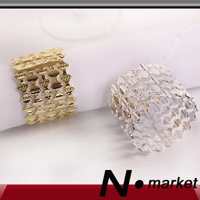 

2023 Home Soft Decoration Fashionable Meal Button Napkin Ring Napkin Ring Simple Modern Model Room Napkin Holders for Hotel