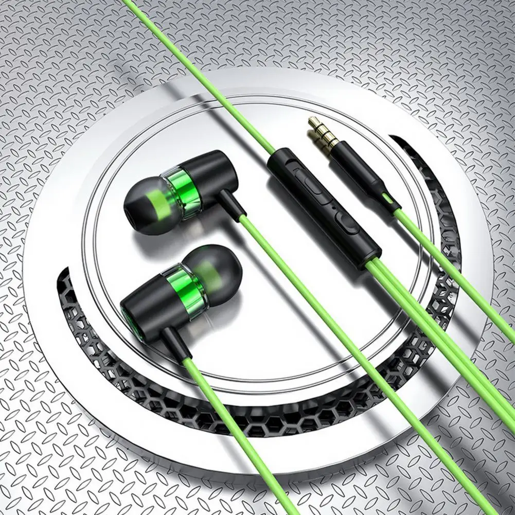 Premium Wired Sports Earbuds with Clear Sound and Deep Bass Enhanced Music Experience with Mic Volume Control Earphone