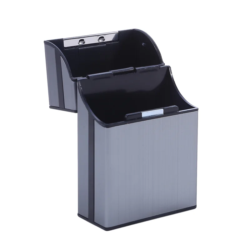 Cigarette Case Men Fashion Aluminium Alloy Cigarette Storage Box Holder Magnetic Buckle Tobacco Cigar Protective Cover For Male