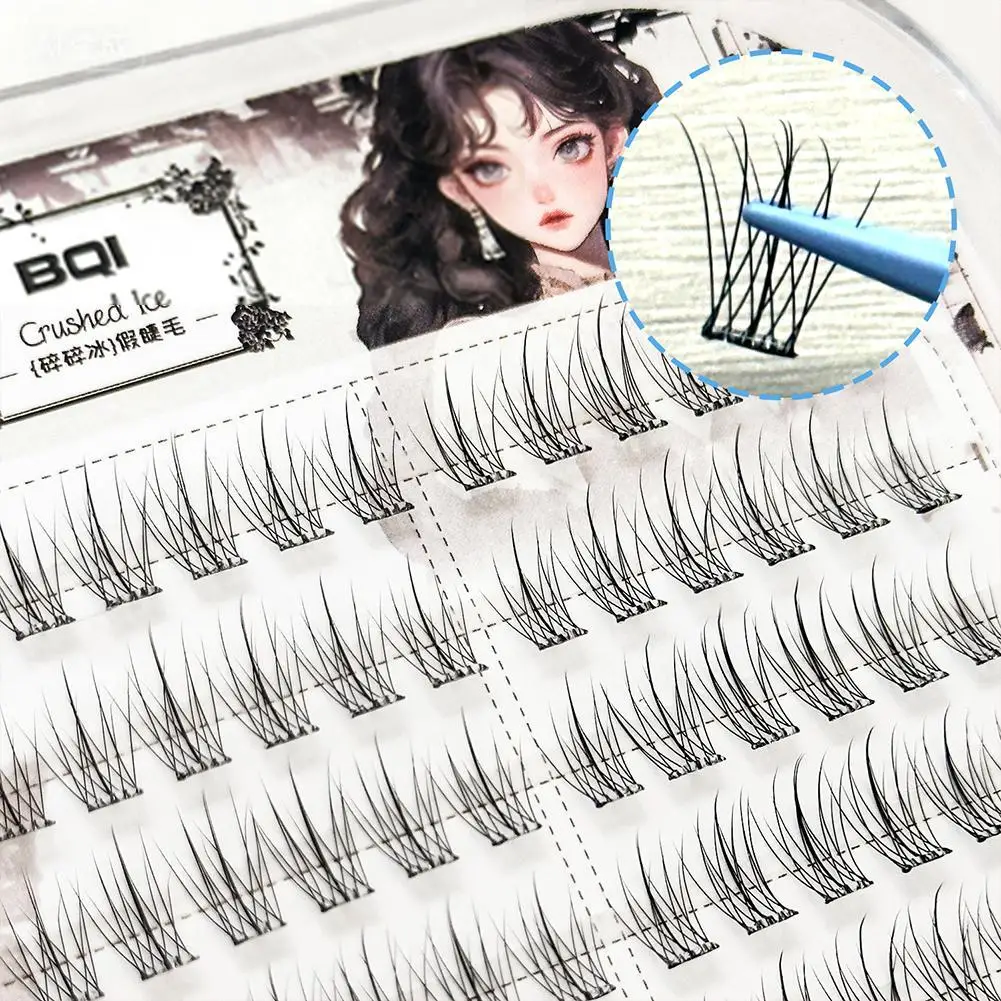 

Short 8-12MM Glue-free False eyelashes Natural and Versatile Eyelashes Extension Friendly to Lazy Beginners People Makeup