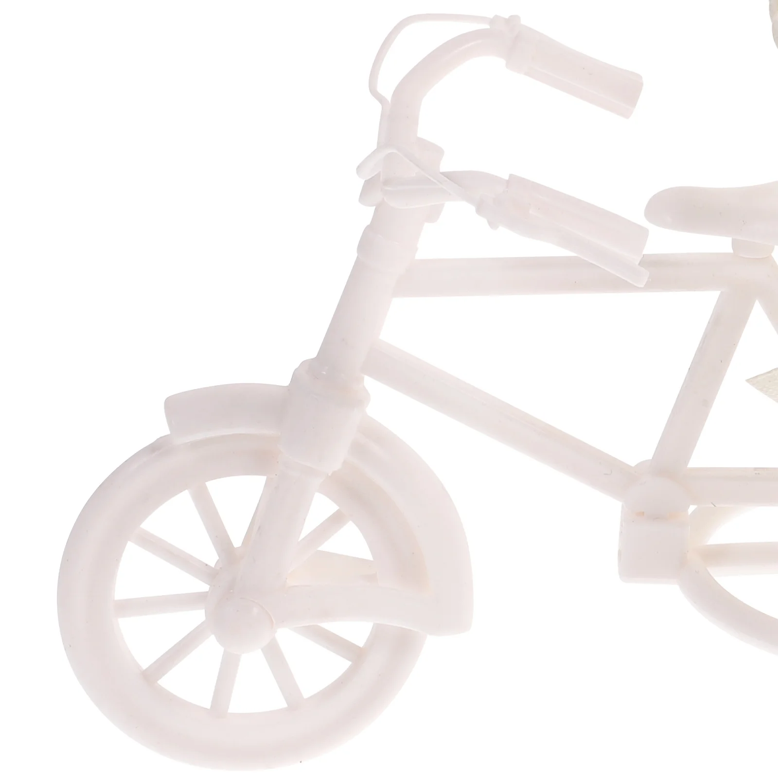 

2Pcs Tricycle Flower Basket Adornments Rattan Tricycle Decoration Simulation Adornment Home Office Living Room Windowsill