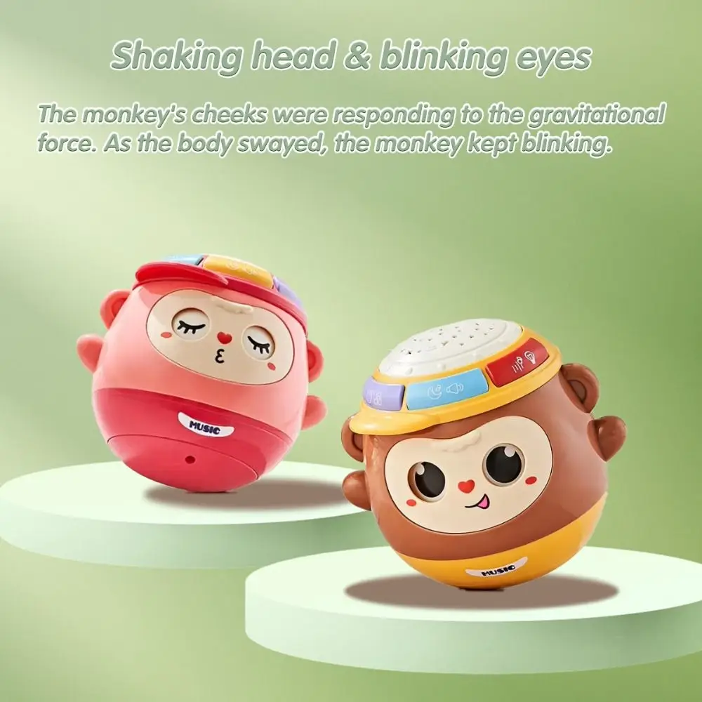 Ambachten Tummy Time Schommelspeelgoed Desktop Decoratie Collectie Tumbler Schommelspeelgoed Mini Standbeeld Gezicht Veranderende Pop Meisjes Jongens
