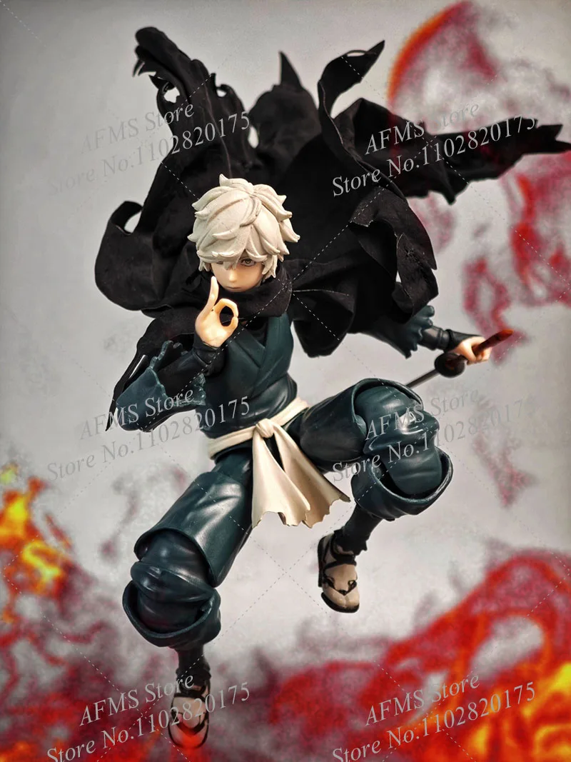 Sammlerfigur im Maßstab 1:12, Umhang, Samurai, Ninja, Superheld, Kampfschaden, Umhang, Zubehör, passend für 6-Zoll-Actionfiguren, Herren-Soldat