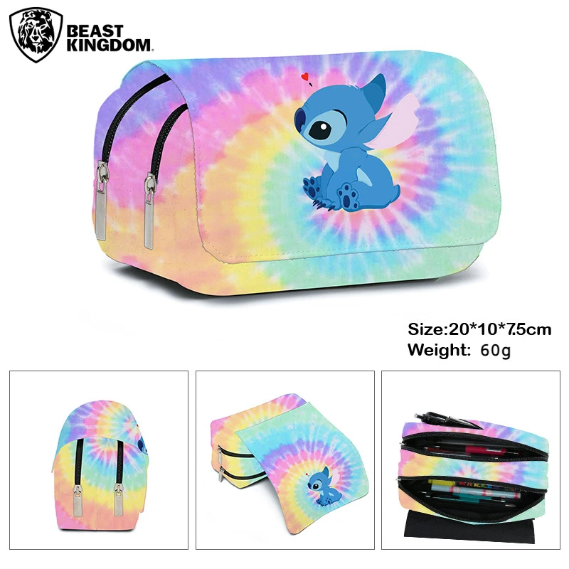 حقيبة أقلام رصاص بسعة كبيرة ، حقائب أنيمي لطيفة ، حقيبة قلم رفرف مطبوعة بالكامل ، صندوق قرطاسية كرتوني ، حقيبة مدرسية