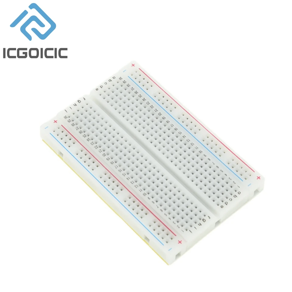 MB102 Breadboard 400 830 Point Solderless PCB Bread Board Test Develop DIY For Arduino