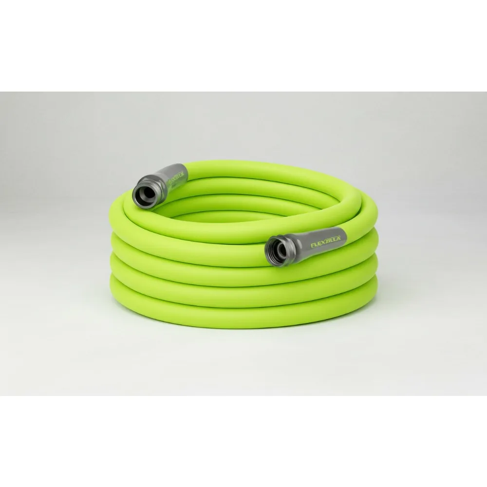 

50ft All-Weather Garden Hose - Flexible & Lightweight Water Hose with Leak-Free Connections for Easy Yard Work