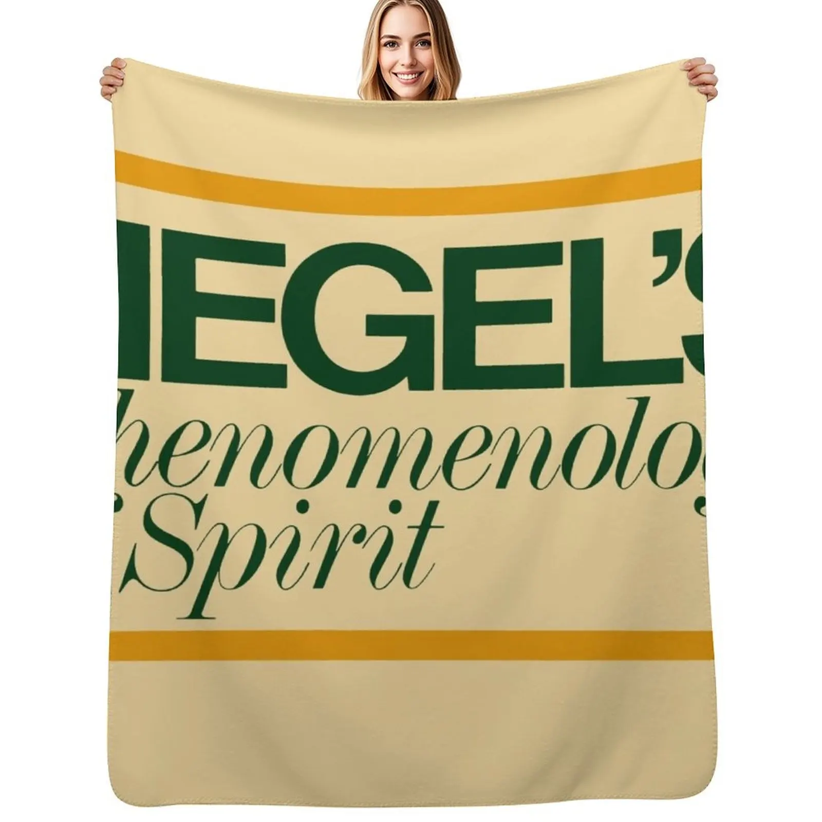 Fenomenología del Espíritu de Hegel - Cubierta para libro, estética, filosofía, dialectica, manta para acampar