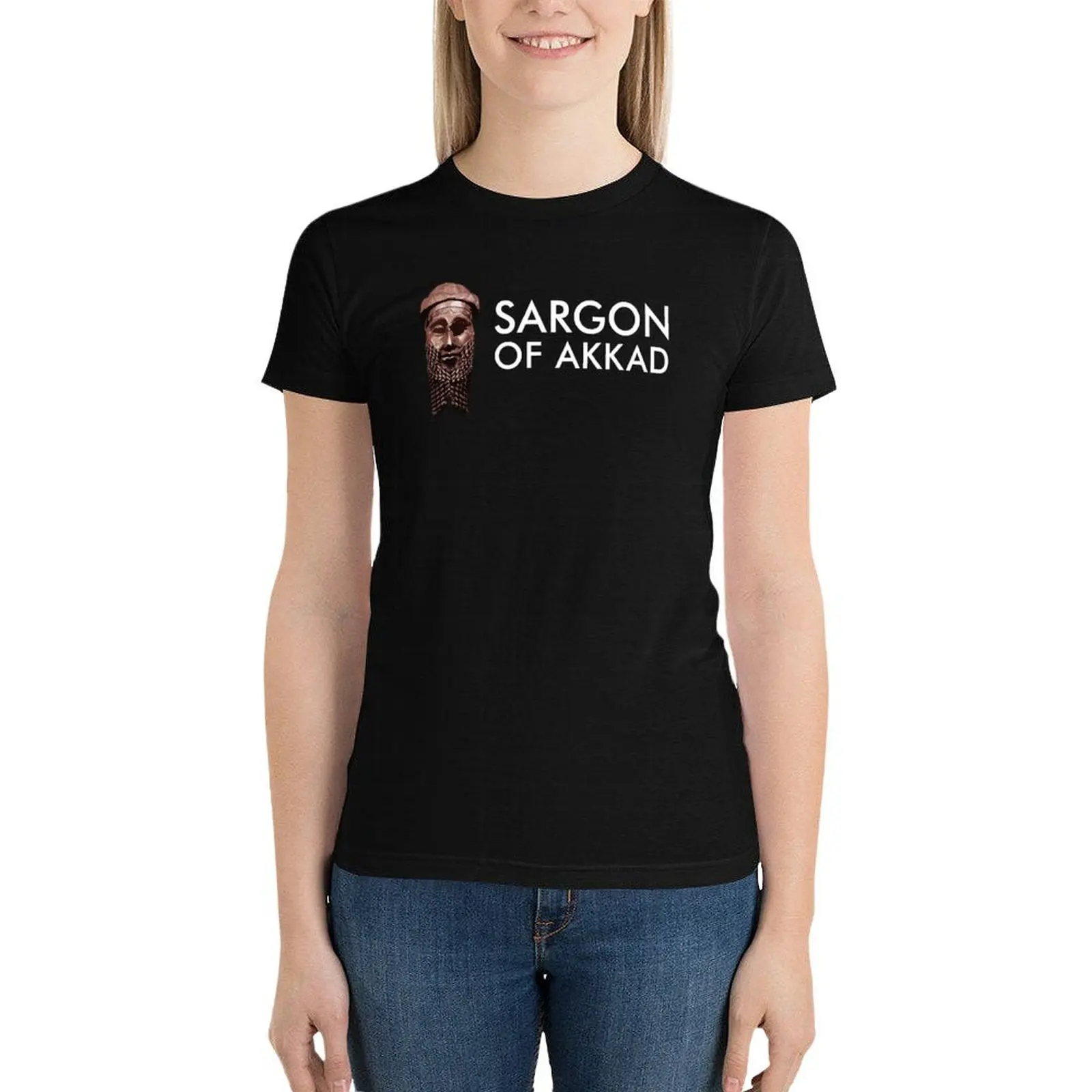 

Sargon of Akkad Logo T-Shirt Blouse korean fashion Woman T-shirts