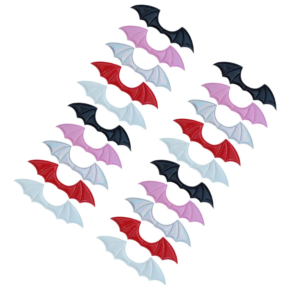 

20pcs Cloth Bat Wing Diy Craft Accessory For Halloween Shoes Clothes Bags Decor Party Supply Decorative Wing Material