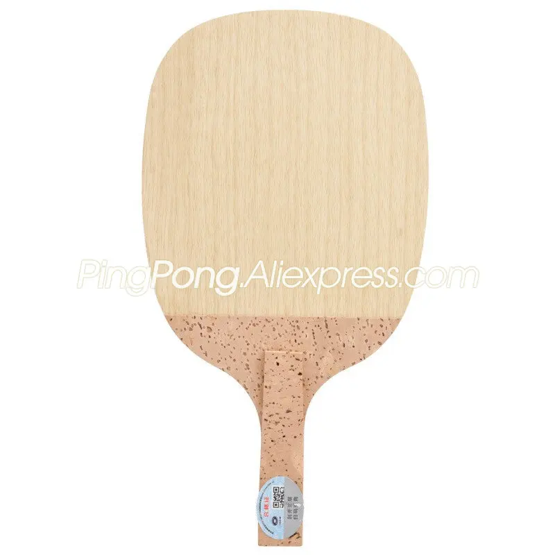 Original YINHE 985 Tischtennisschläger, 5-lagig, Holz, schneller Angriff, japanischer Penhold-Schläger, Schlaufe, Offensive Ping-Pong-Schläger, Paddel – Detail 2