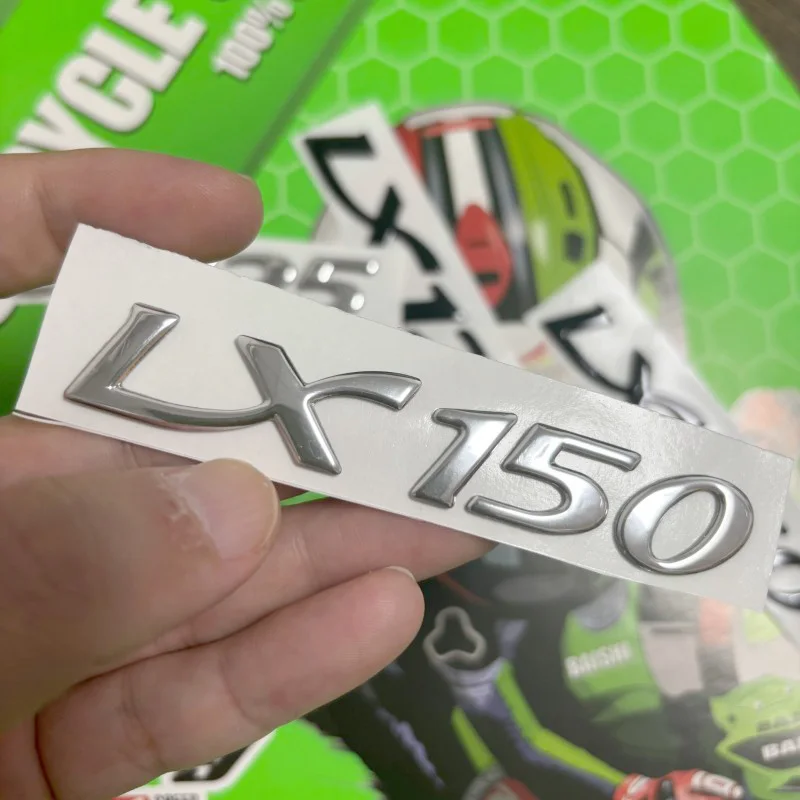 سكوتر لينة ملصقات للتسمية موتو 125 150 LX دراجة نارية شعار تعديل ثلاثية الأبعاد مناسبة ل GTV GTS GTA سوبر سبرينت LX125 LX150