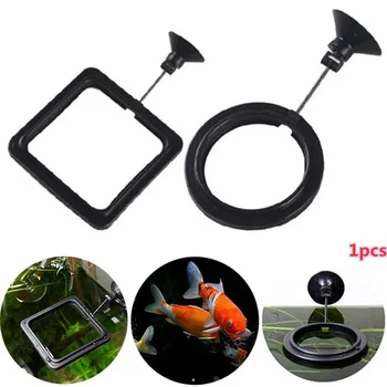 Delysia King Novel 사각형/원형 부동 먹이 링 관상어 피더