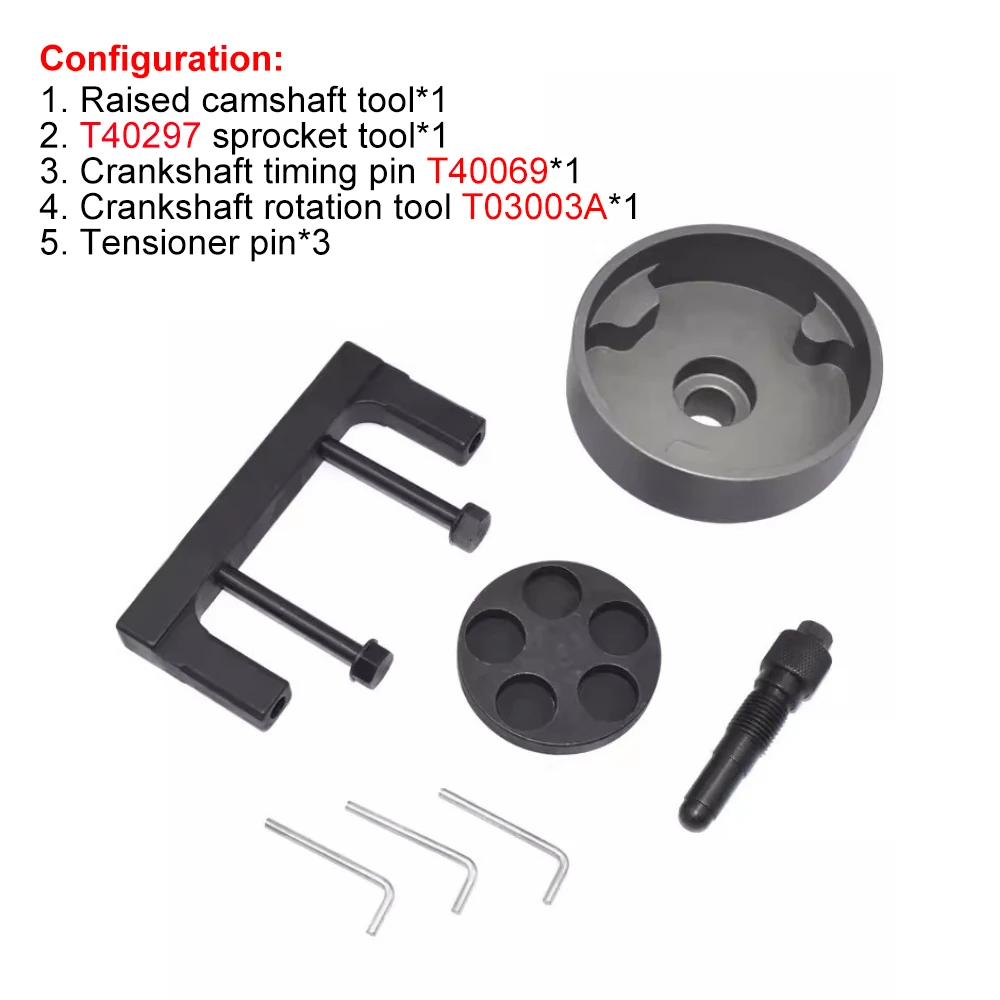 Engine Timing Tool Camshaft Sprocket Tool For 2020 Audi RS Q3 RS3 TT 2.5 For Audi RS3 2.5TFSI Engine EA855