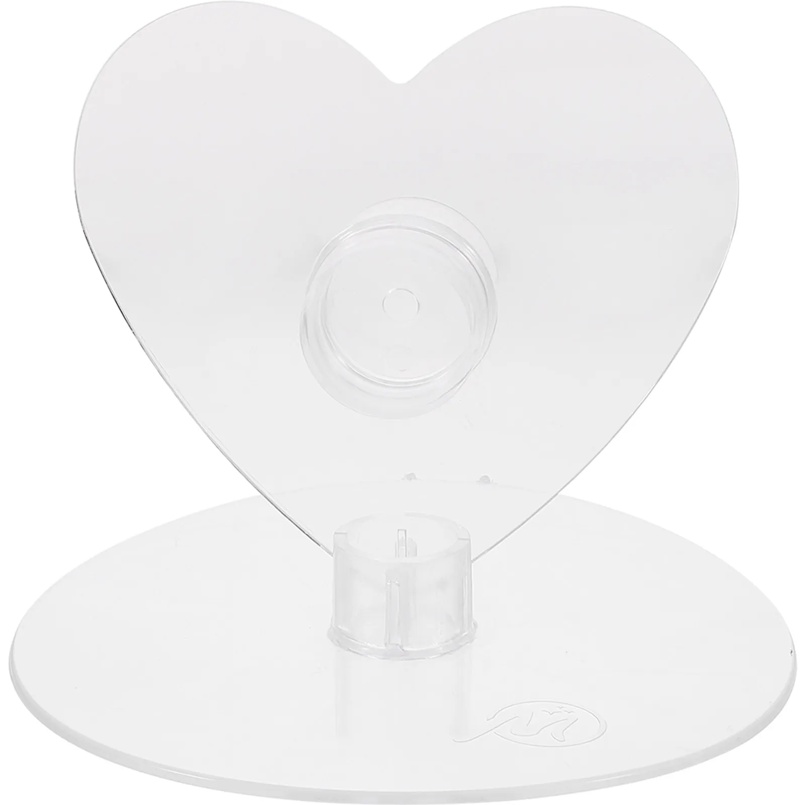 Heart-Shaped Cake Stand for Dessert Display – Smooth Surface Cake Bracket for Home, Dorm, Bakery & Restaurant