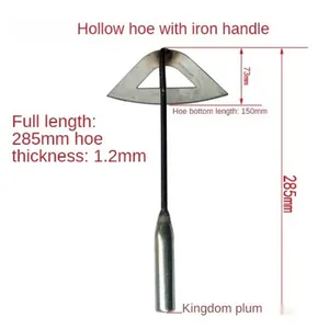 All in hardened hoe hollow steel, Handheld Weeding Rake, planting Vegetable Farm Garden, Agriculture Tool, Weed Accessories 10 Main Sales Halled - №1