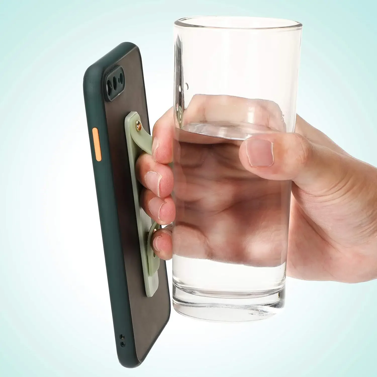 15 Pieces Phone   Telescopic Finger Loop Assorted Colors Phone Finger  Holder Silicone Stretch  Stand for Most Mobile Phones and