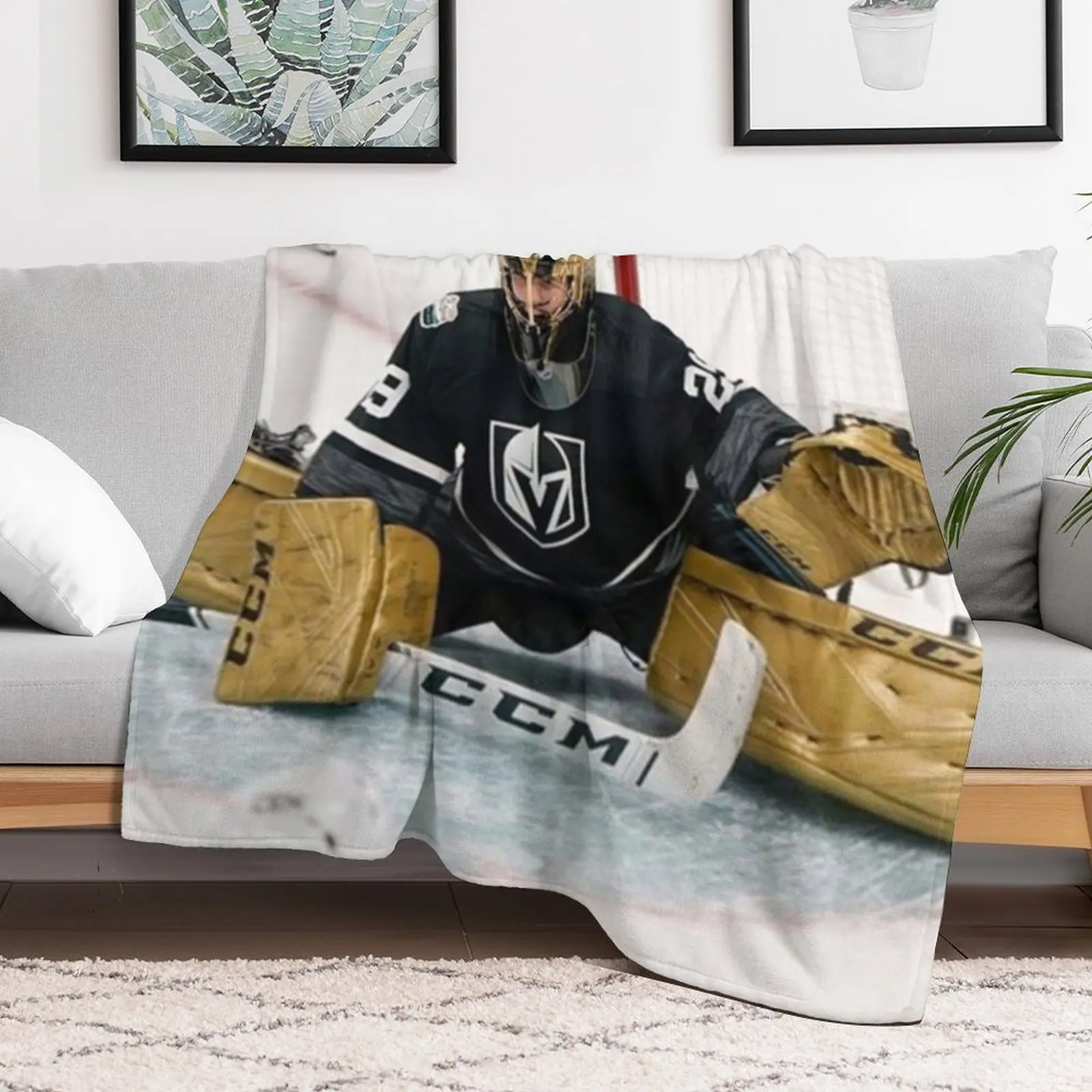 Marc Andre Fleury Throw Blanket Picnic christmas decoration Sofa Loose Blankets