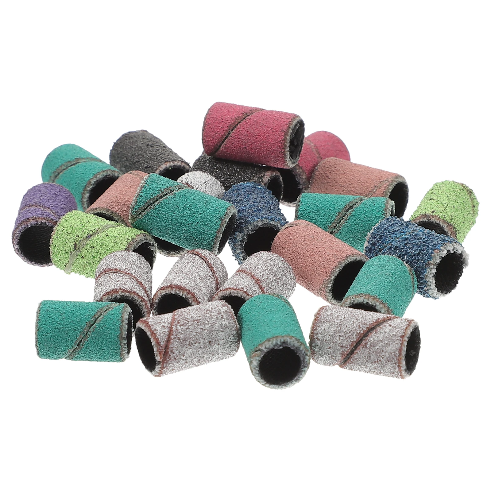 แผ่นขัดเล็บ 100 ชิ้น สำหรับเครื่องเจียรเล็บมืออาชีพ ขัดเงา ขัดแต่ง เจลล้างเล็บ ขัดละเอียด อุปกรณ์ขัดเล็บ