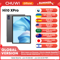CHUWI Hi10X Pro Unisoc T606 4G LTE 10.1 Inch 800*1280 IPS Screen 4GB RAM 128GB ROM Tablets 2.4G/5G Wifi Android 14 Tablet PC