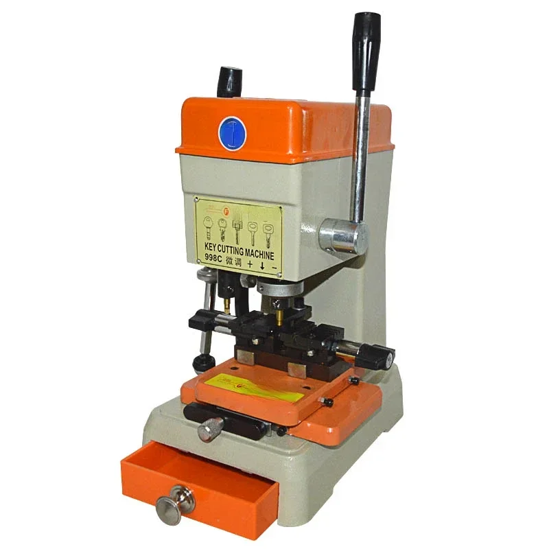 1 szt. Maszyna do cięcia kluczy 998C Ford, maszyna do kopiowania kluczy zasilana napięciem 110/220V, możliwość dostarczania maszyny do kopiowania kluczy.