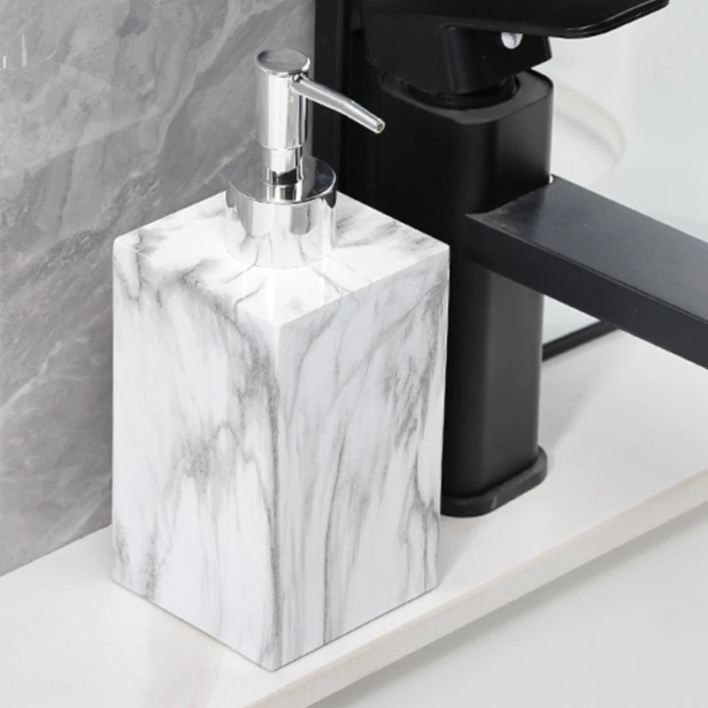 موزع الصابون السائل الراتنج موزع صابون اليد موزع الصابون الرخامي للفندق 918D