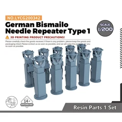 Yao's Studio LYCG200342 1/200 Model Upgrade Parts German Bismailo Needle Repeater Type 1