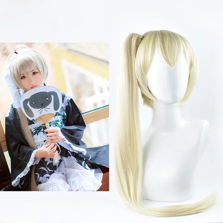 Kasugano Sora Cosplay wig Kimono Bathrobe Yosuga No Sora Sky of Connection Japanese Cosplay