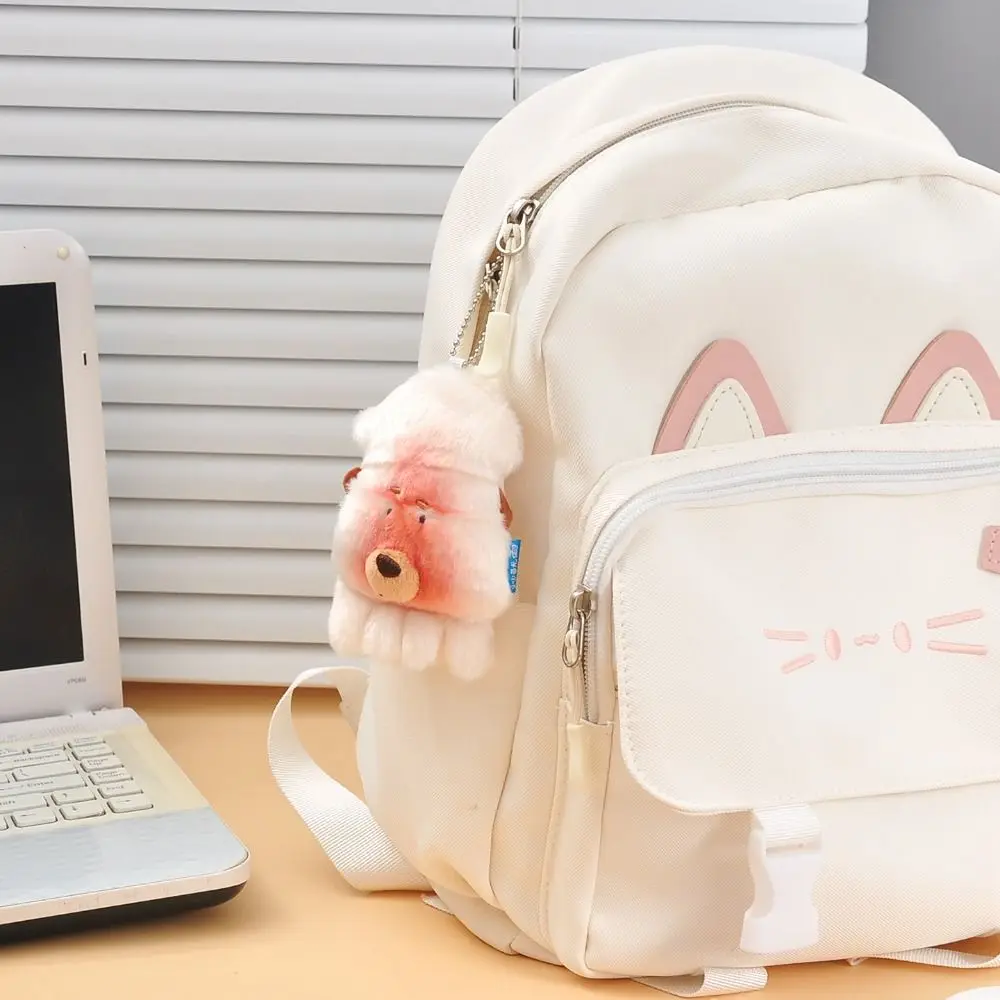 Leuke PP-katoenen inktvis pluche sleutelhanger pluizige comfortabele inktvis pluche pop hanger zachte collectie inktvis pluche sleutelhanger kinderen