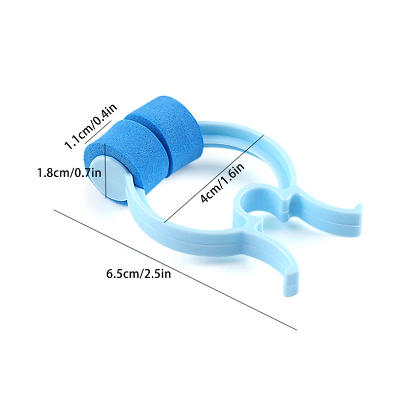 

1PCS Disposable Nose Clip Spirometric Training Breathing Exercises Lung Function Tests Health Care Stop Nosebleed Nasal Clip