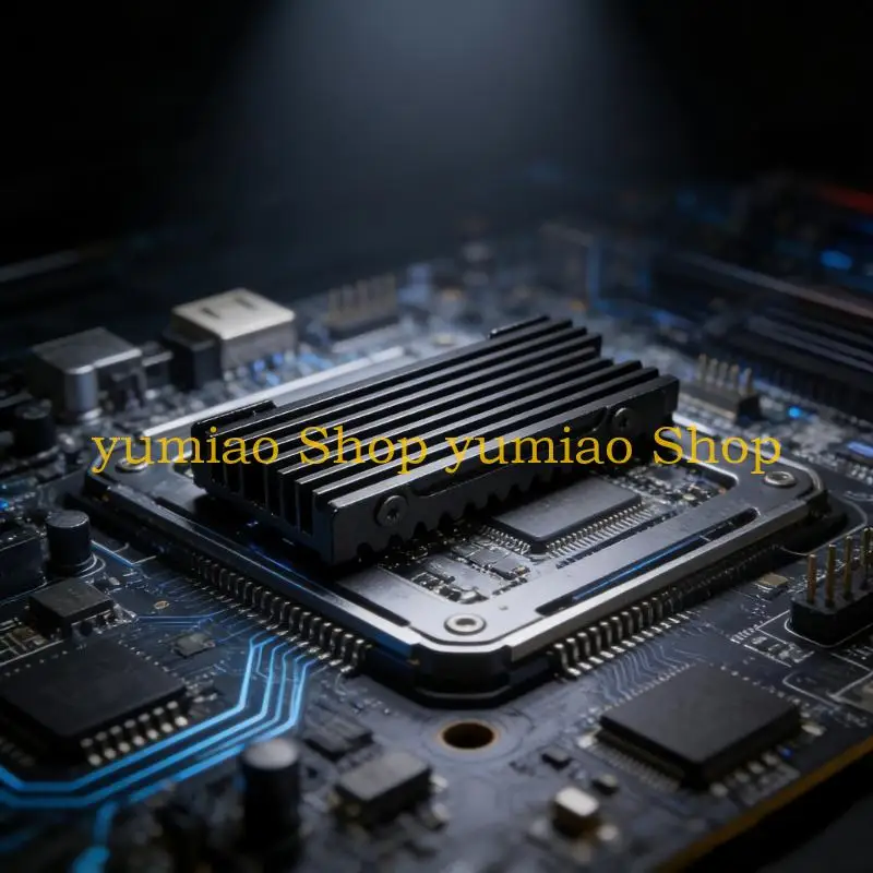 587B Aluminum M.2 Heatsink Utilizing Enhances Lower Operating Temperatures