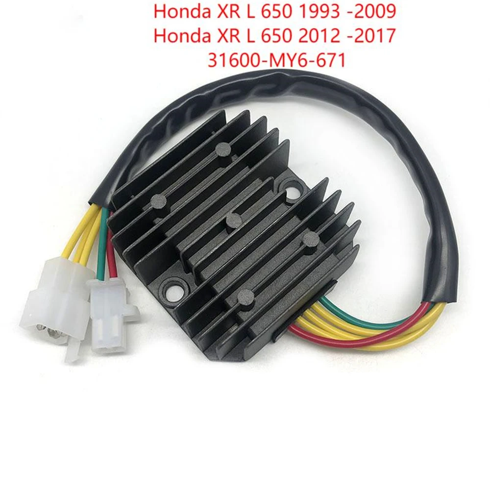 

Motorcycle Voltage Regulator Rectifier For Honda XR L 650 1993 to 2009 2012 to 2017 31600-MY6-671 SH532C-13