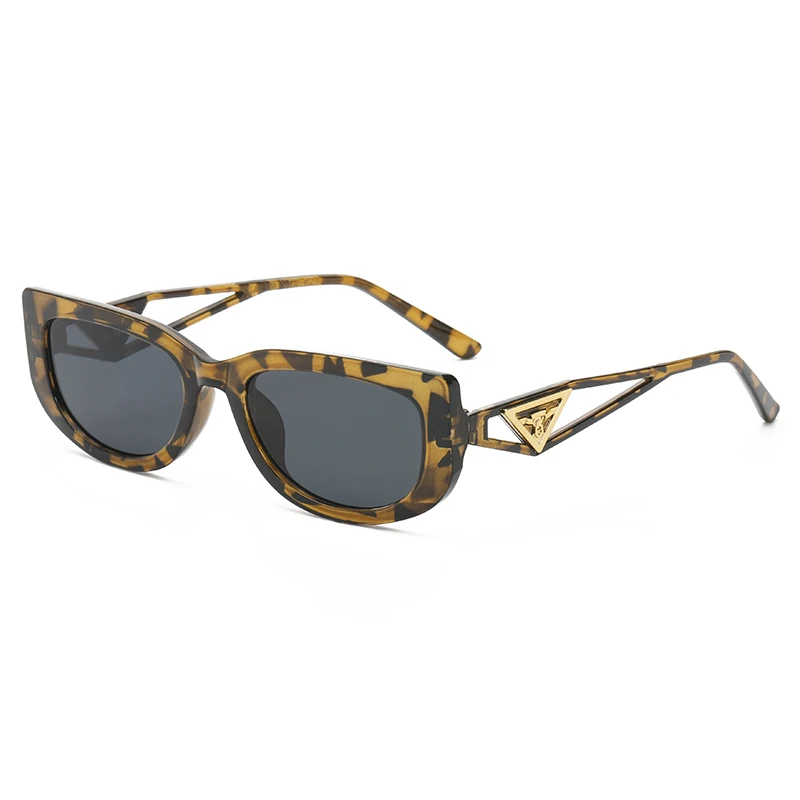 Motorcycle Driving Retro Fashion Trend Cat Eye Sungalsses Women Men Small Frame Hollow Design Female Fashion Classic Goggles