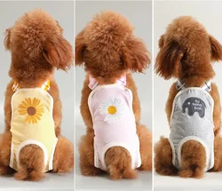Pet Diapers Dog Physiology Pants Teddy Pad, Menstrual Pants Pet Aunt Diapers Physiological pants reusable anti-harassment